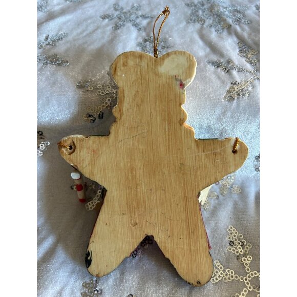 Santa Claus Chef Resin Ornament With Hanging String Christmas Ornaments - Picture 8 of 9